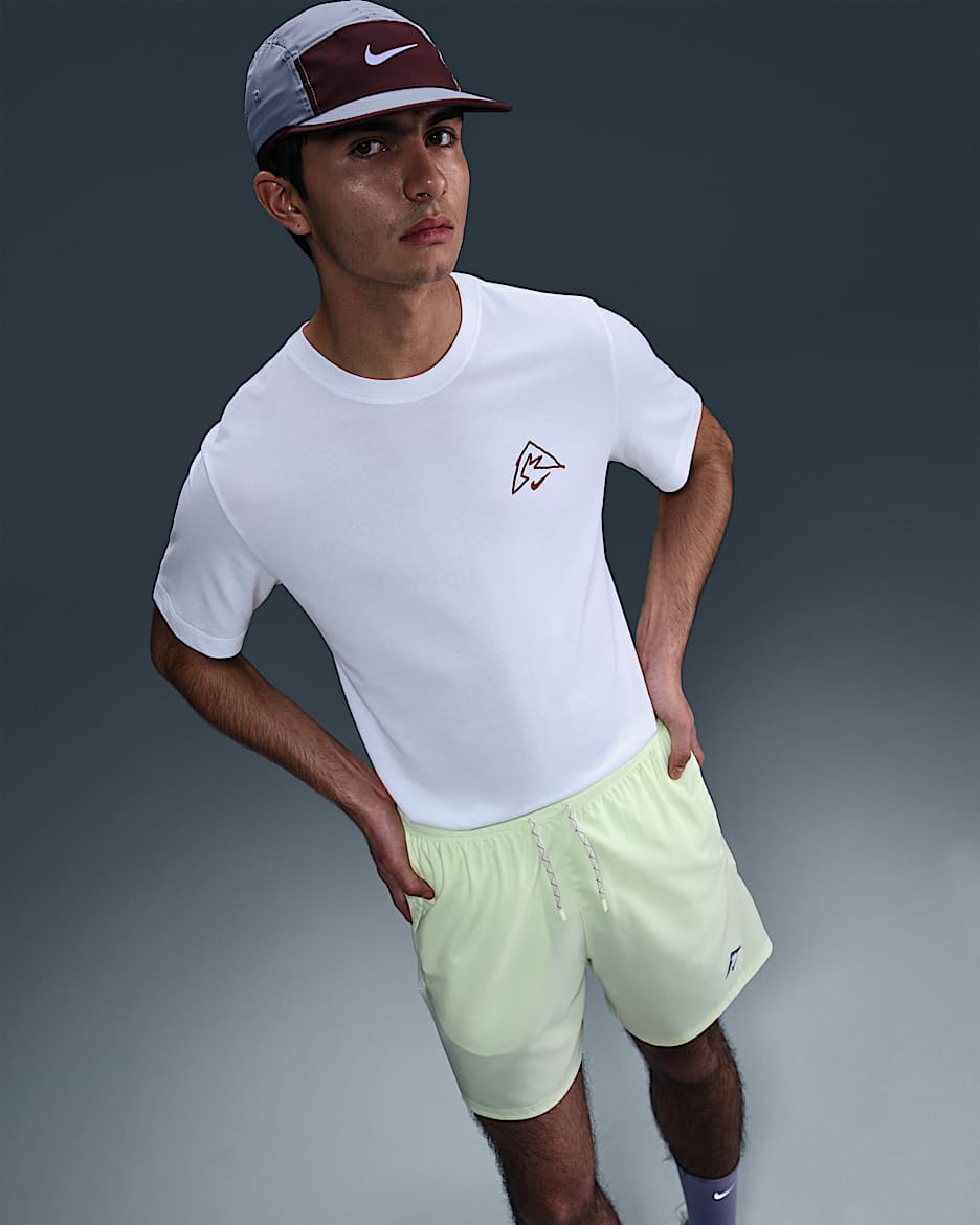 ■Nike■ Running T-shirt M White HJ3685100 HJ3685-100 cd680175581637c4bf677436921d00